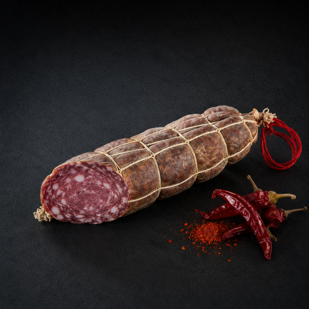 CHORIZO MAIGRE BRIDE 88% DE VIANDE DE COCHE